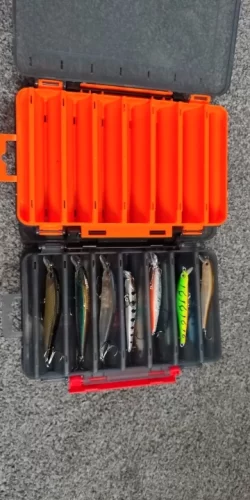 Double-Sided Compact Tackle Box – Versatile Organizer for Lures, Hooks & Baits photo review