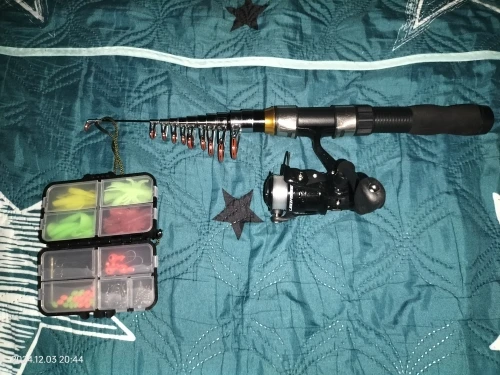 Lixada Telescopic Fishing Rod & Reel Combo – Full Carbon Fiber Travel Kit with Carry Case photo review