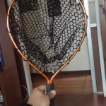 Ultralight Aluminum Fishing Net with Silicone Mesh photo review