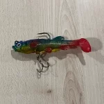 Soft Rubber Swimbait Lure – 75mm / 85mm Curly T-Tail Sinking Bait for Bass, Pike & More photo review