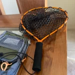 Ultralight Aluminum Fishing Net with Silicone Mesh photo review