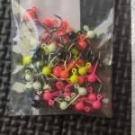 50pcs Jig Head Fishing Hook Set – Barbed Hooks (0.4g–2g) for Freshwater & Saltwater Lures photo review