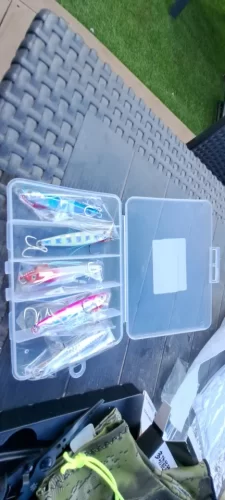 5pcs Metal Jig Fishing Lure Set – 10g to 40g Weights for Bass, Trout, and Saltwater Jigging photo review