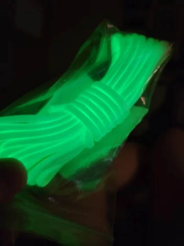 Luminous Paracord – 9-Strand Fluorescent Nylon Rope for Outdoor, Camping & Survival photo review