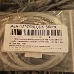 10-Pack Fluorocarbon Fishing Leaders – 20lb / 50lb Line with Swivels & Snaps photo review