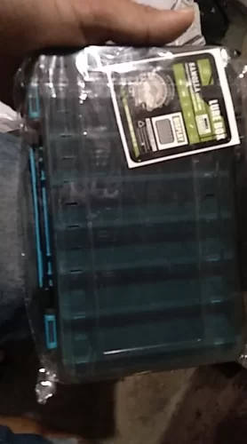 Double-Sided Compact Tackle Box – Versatile Organizer for Lures, Hooks & Baits photo review