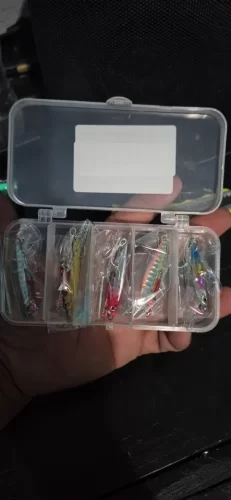 5pcs Metal Jig Fishing Lure Set – 10g to 40g Weights for Bass, Trout, and Saltwater Jigging photo review