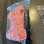 Luminous Paracord – 9-Strand Fluorescent Nylon Rope for Outdoor, Camping & Survival photo review