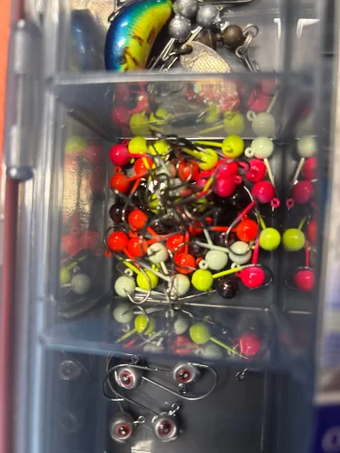 50pcs Jig Head Fishing Hook Set – Barbed Hooks (0.4g–2g) for Freshwater & Saltwater Lures photo review
