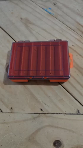 Double-Sided Compact Tackle Box – Versatile Organizer for Lures, Hooks & Baits photo review