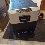 Portable Compressor Car Refrigerator – 35L / 45L / 55L with Foldable Handle & Wheels photo review