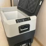 Portable Compressor Car Refrigerator – 35L / 45L / 55L with Foldable Handle & Wheels photo review