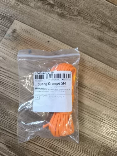 Luminous Paracord – 9-Strand Fluorescent Nylon Rope for Outdoor, Camping & Survival photo review