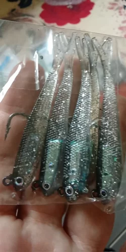 Soft Rubber Swimbait Lure – 75mm / 85mm Curly T-Tail Sinking Bait for Bass, Pike & More photo review