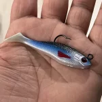 Soft Rubber Swimbait Lure – 75mm / 85mm Curly T-Tail Sinking Bait for Bass, Pike & More photo review