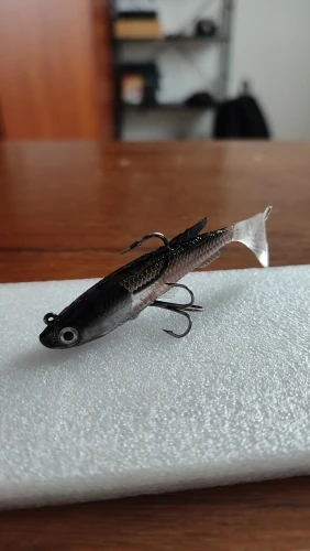 Soft Rubber Swimbait Lure – 75mm / 85mm Curly T-Tail Sinking Bait for Bass, Pike & More photo review