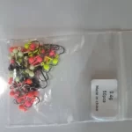50pcs Jig Head Fishing Hook Set – Barbed Hooks (0.4g–2g) for Freshwater & Saltwater Lures photo review