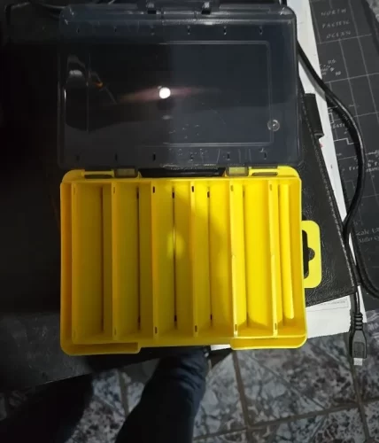 Double-Sided Compact Tackle Box – Versatile Organizer for Lures, Hooks & Baits photo review