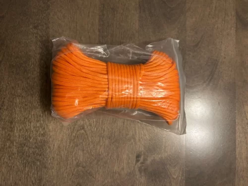 Luminous Paracord – 9-Strand Fluorescent Nylon Rope for Outdoor, Camping & Survival photo review