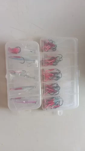 5pcs Metal Jig Fishing Lure Set – 10g to 40g Weights for Bass, Trout, and Saltwater Jigging photo review