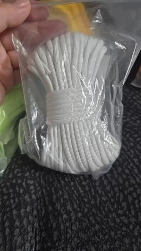Luminous Paracord – 9-Strand Fluorescent Nylon Rope for Outdoor, Camping & Survival photo review