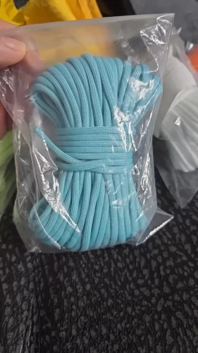Luminous Paracord – 9-Strand Fluorescent Nylon Rope for Outdoor, Camping & Survival photo review