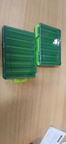 Double-Sided Compact Tackle Box – Versatile Organizer for Lures, Hooks & Baits photo review