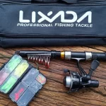 Lixada Telescopic Fishing Rod & Reel Combo – Full Carbon Fiber Travel Kit with Carry Case photo review