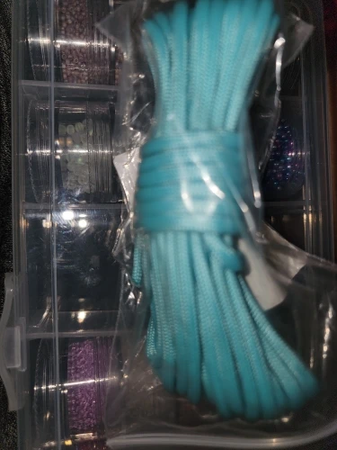 Luminous Paracord – 9-Strand Fluorescent Nylon Rope for Outdoor, Camping & Survival photo review