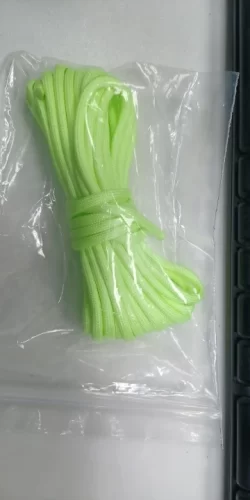 Luminous Paracord – 9-Strand Fluorescent Nylon Rope for Outdoor, Camping & Survival photo review