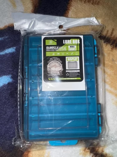 Double-Sided Compact Tackle Box – Versatile Organizer for Lures, Hooks & Baits photo review