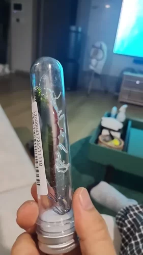 Luminous Squid Jig – Sinking EGI Octopus/Wood Shrimp Bait for Night Sea Fishing photo review