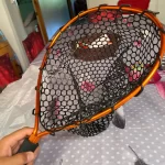 Ultralight Aluminum Fishing Net with Silicone Mesh photo review