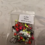 50pcs Jig Head Fishing Hook Set – Barbed Hooks (0.4g–2g) for Freshwater & Saltwater Lures photo review