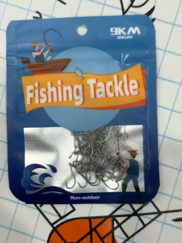 9KM Baitholder Fishing Hooks – Barbed Live Bait Hooks for Sea, Carp & Jig Fishing photo review