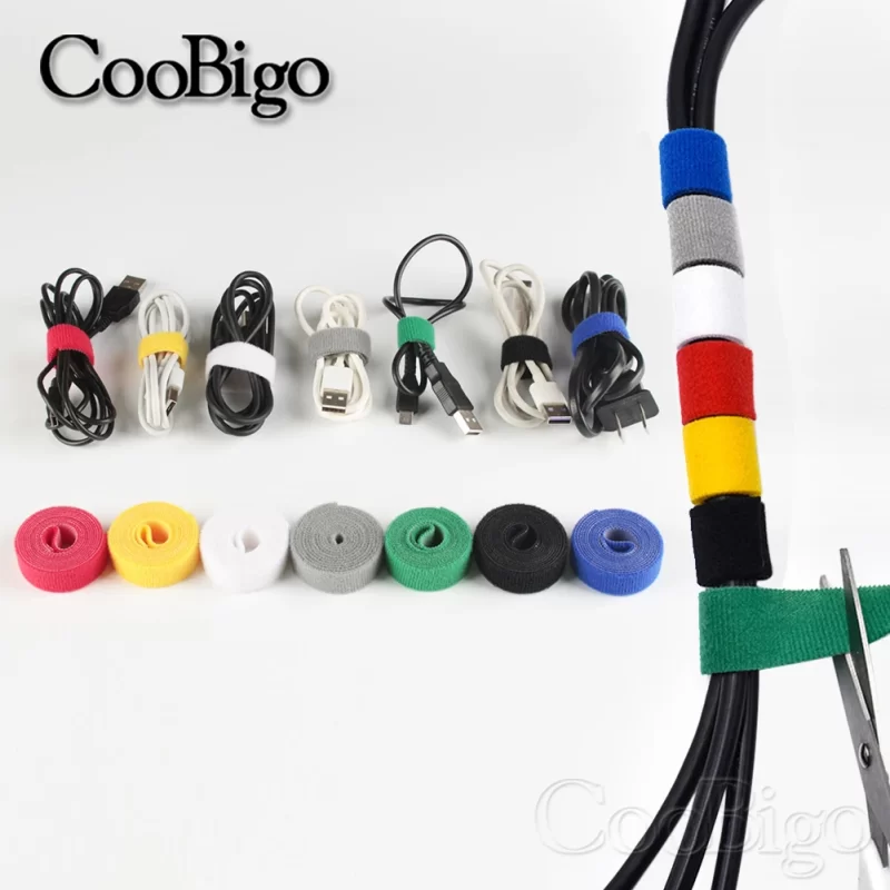 Fishing Rod Tie Strap Roll – Adjustable Hook & Loop Tape for Rods, Cables, and Outdoor Gear - Image 5