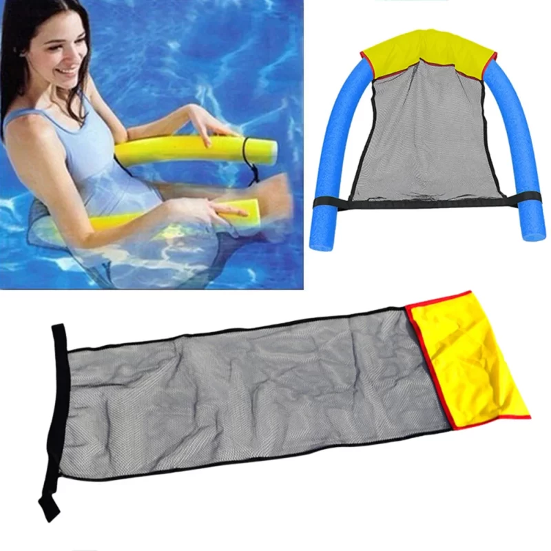 Durable Pool Float Chair – Water Hammock Style Noodle Seat for Adults - Image 4