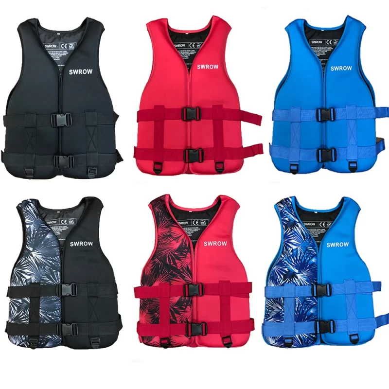 Neoprene Life Jacket – Buoyancy Vest for Adults & Kids (Swimming, Boating, Water Sports)
