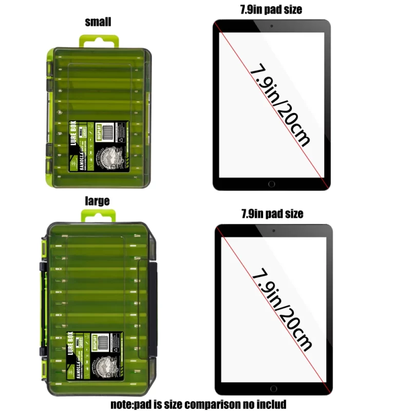 Double-Sided Compact Tackle Box – Versatile Organizer for Lures, Hooks & Baits - Image 6