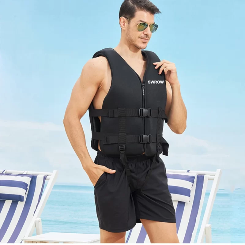 Neoprene Life Jacket – Buoyancy Vest for Adults & Kids (Swimming, Boating, Water Sports) - Image 4