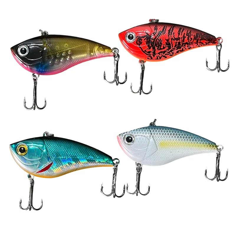 VIB Vibration Fishing Lure – 4.8cm / 6.8cm Hard Bait Crankbait for Bass, Pike, Perch & More - Image 2