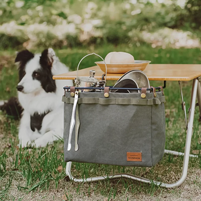 Camping Table Side Storage Bag / Chair Armrest Organizer - Image 4