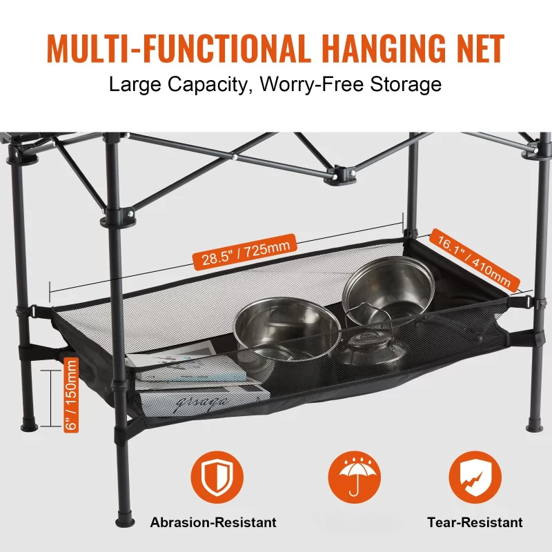 Portable Folding Camping Table – Lightweight Side Table with Large Storage Pouch - Image 5