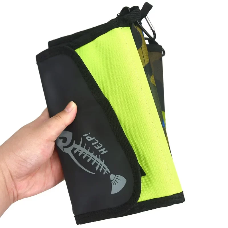 Waterproof Bait Storage Bag – PVC Partitioned Carry Case for Lures, Soft Plastics & Tackle - Image 6