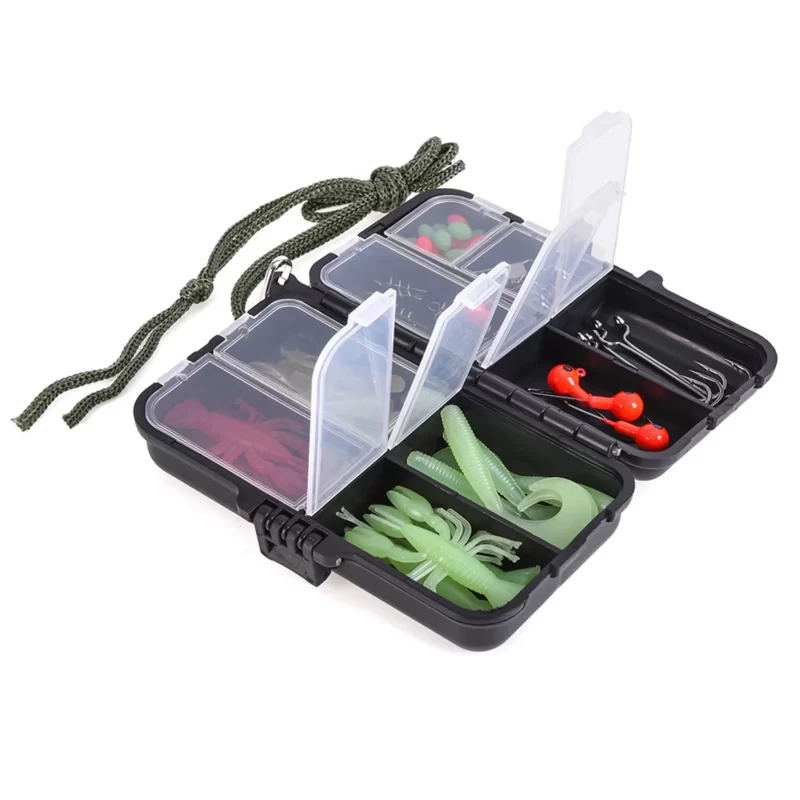 Lixada Telescopic Fishing Rod & Reel Combo – Full Carbon Fiber Travel Kit with Carry Case - Image 4