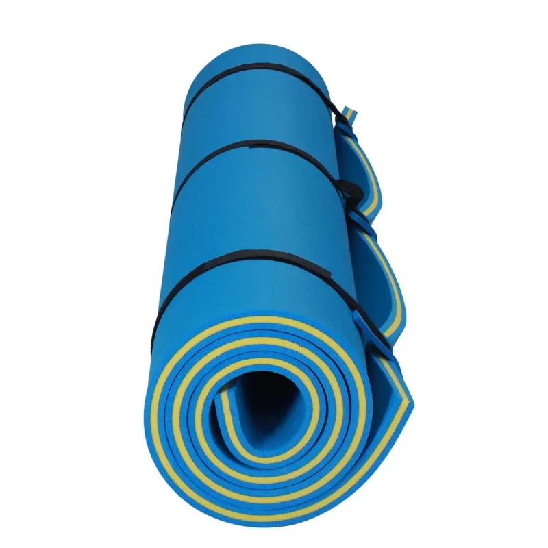 Floating Water Pad Mat 3-Layer Floating Foam Pad 9' x 6' Water Pad with Storage Straps Water Activities Mat - Image 6
