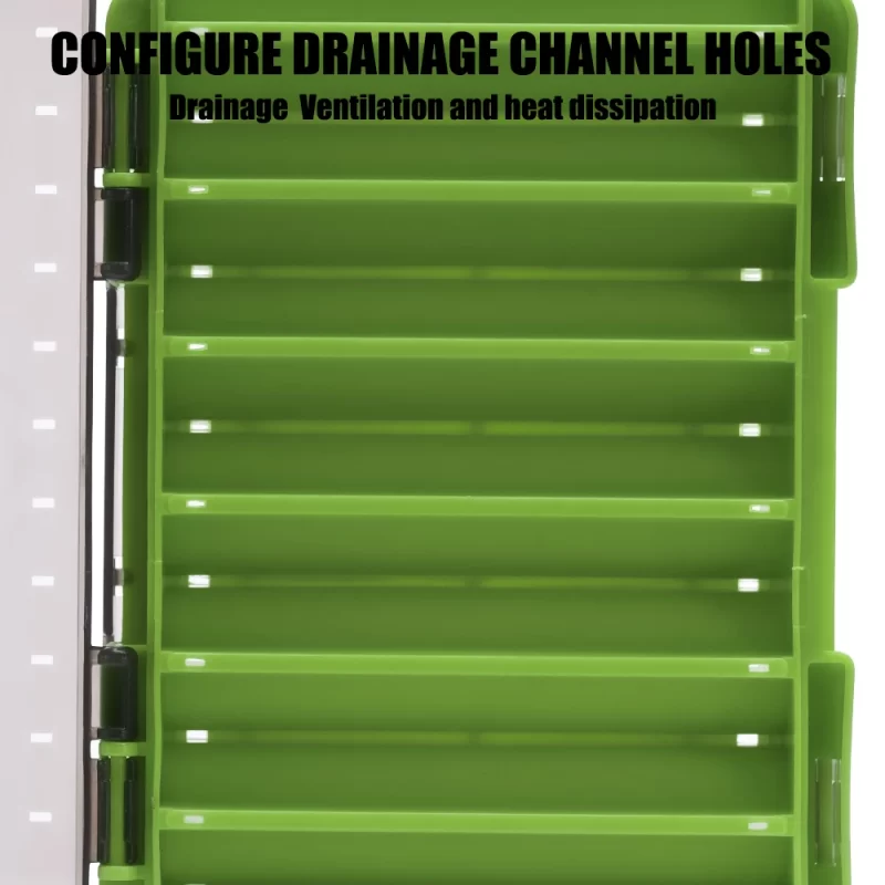 Double-Sided Compact Tackle Box – Versatile Organizer for Lures, Hooks & Baits - Image 3