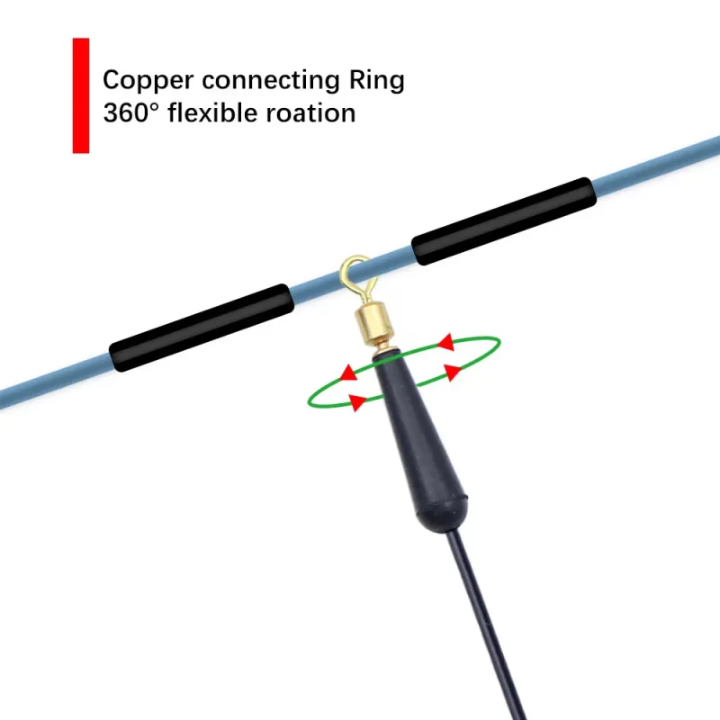 20pcs Copper Ring Swivels with Float Rests – High-Speed Rotation Fishing Accessories for Carp, Float, and Drift Rigs - Image 4