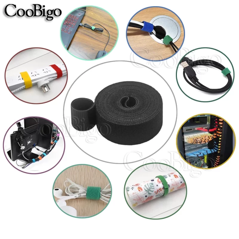 Fishing Rod Tie Strap Roll – Adjustable Hook & Loop Tape for Rods, Cables, and Outdoor Gear - Image 6