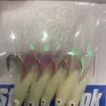 5-Hook Sabiki Rig – Saltwater Bait Rig with Real Fish Skin & Glow Flash for Mackerel, Herring & More photo review